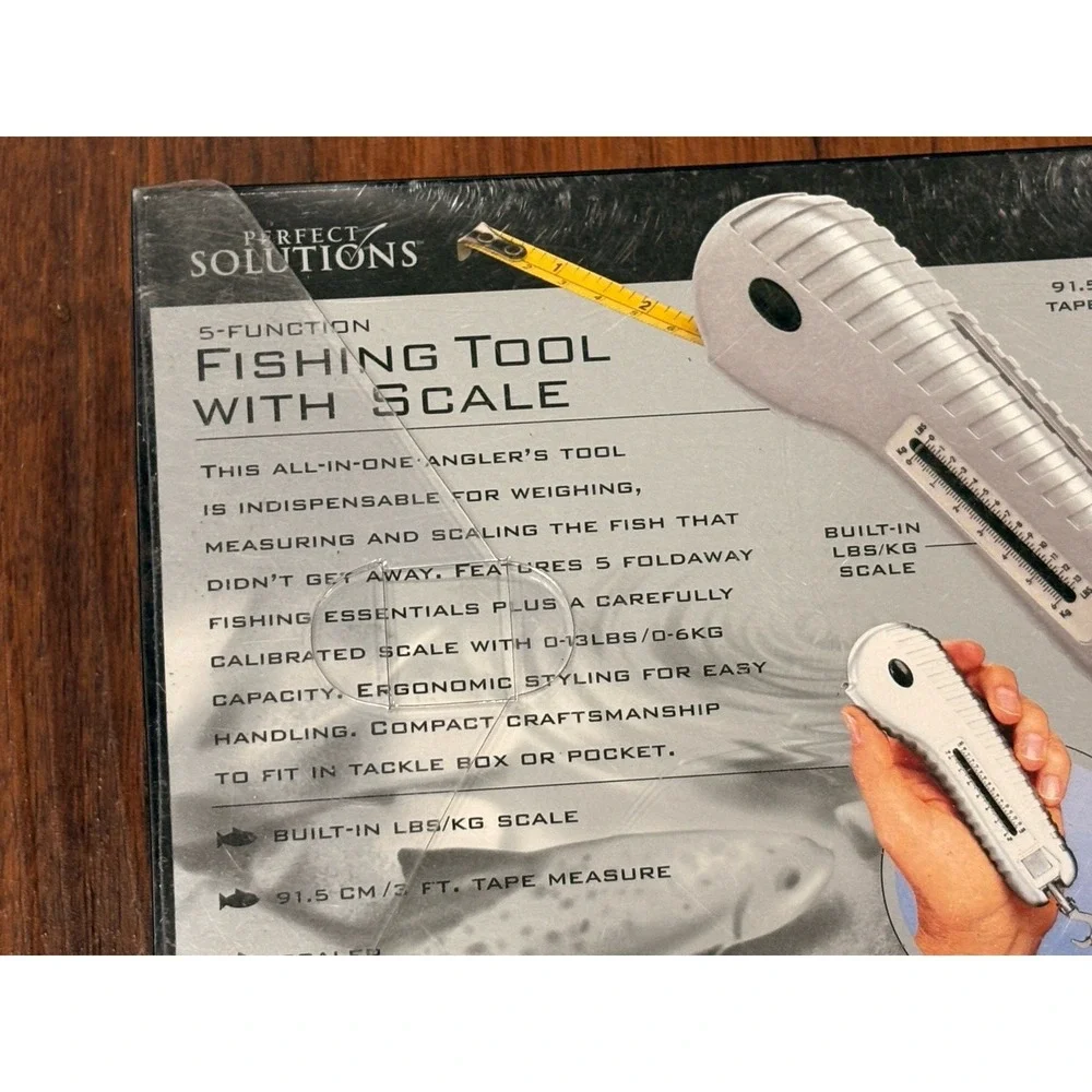 Perfect Solutions Fishing Tool with Scale Anglers All in one Tool New In Box